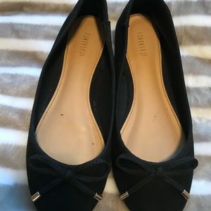 Forever 21 black ballet flats size 5